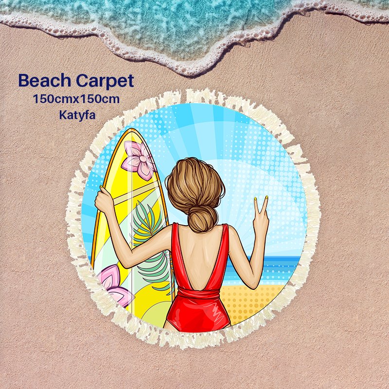 Girl Resort Rug - AMN#155