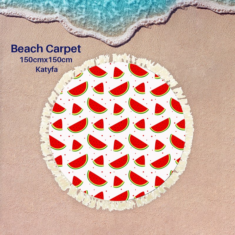 Watermelon Cutting Rug - AMN#157