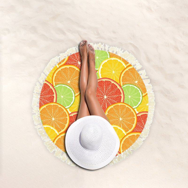 Beach Rug - Orange - AMN # 3019