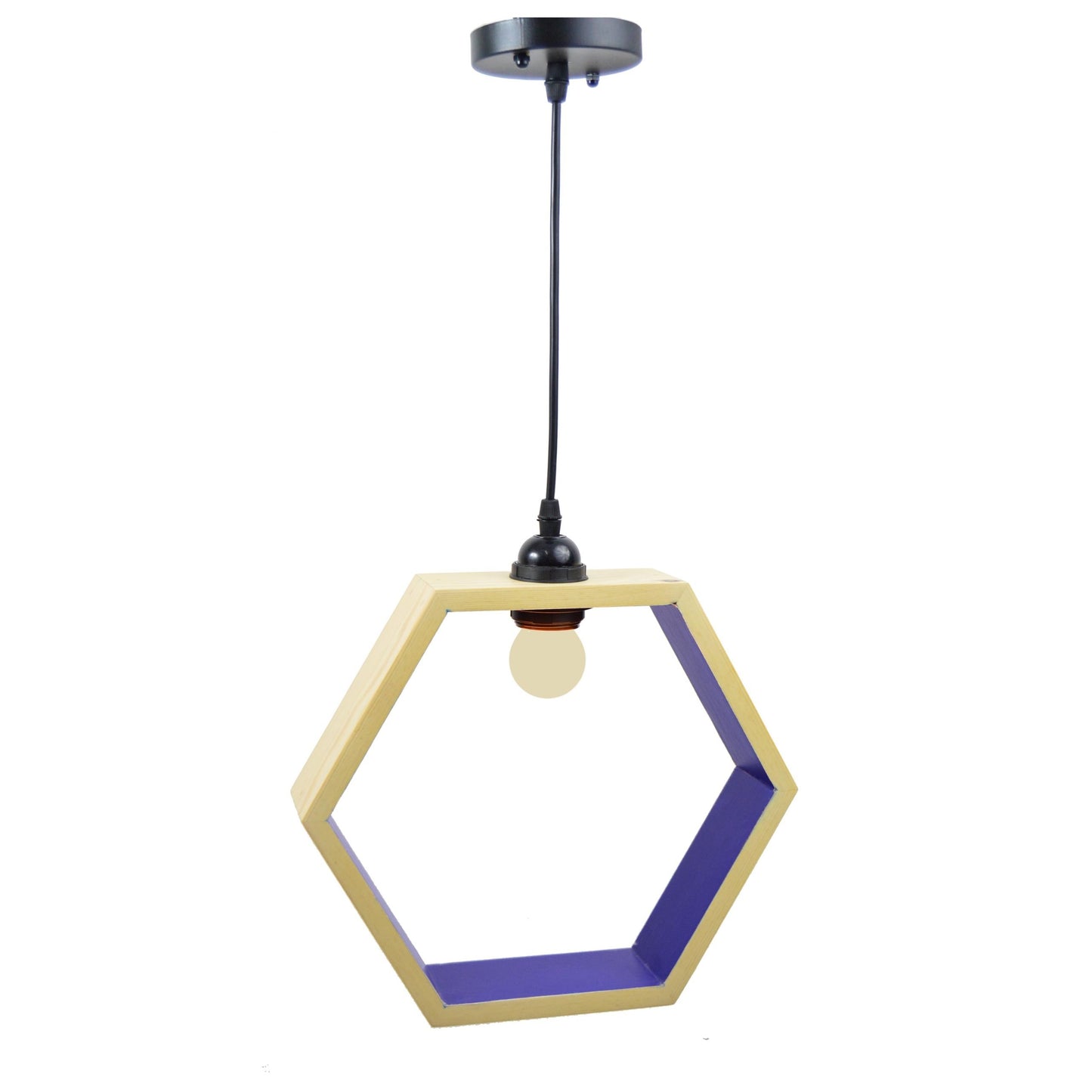 Wooden Ceiling Lamp - GEO-C61