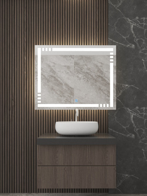 SQUAR TOUCH MIRROR 60*60 - LAMIR37