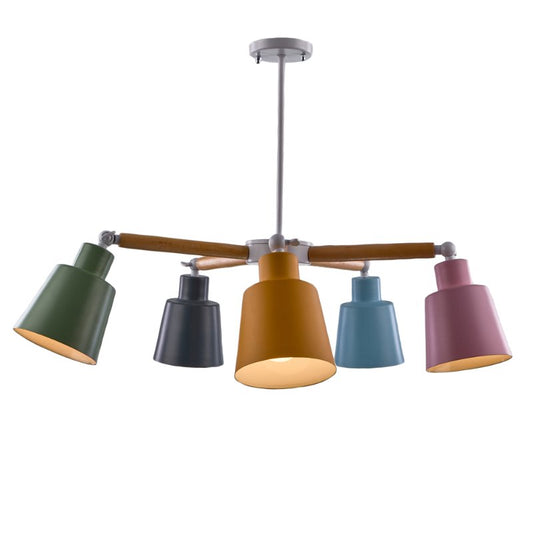 Modern spider fan ceiling lamp - MMC111