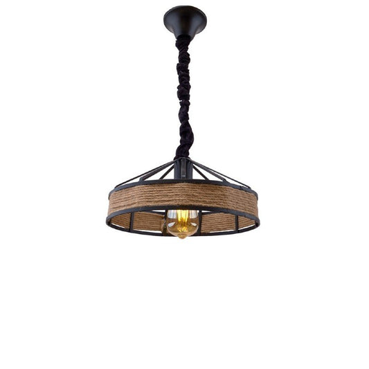 سقف معلق مدورة حبال كتان - k-1027