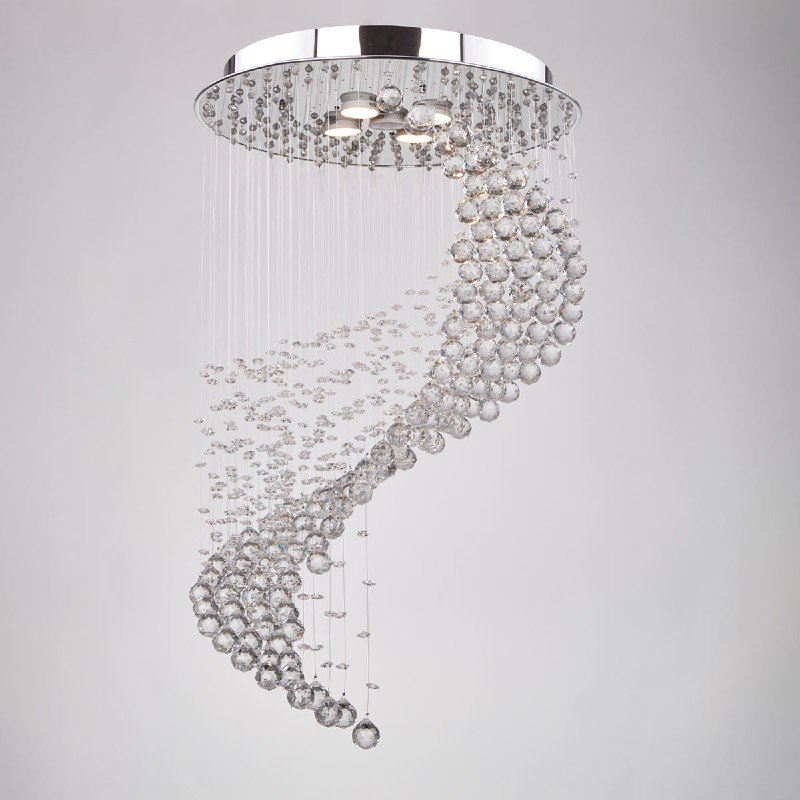 Modern crystal chandelier - Lollipop LC521