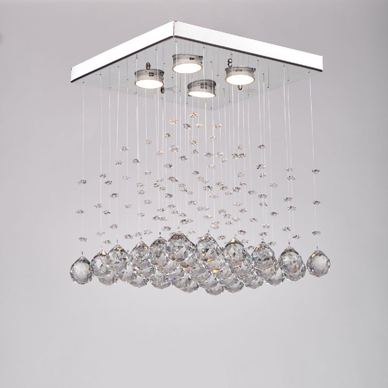 Modern crystal chandelier - Twix TF355
