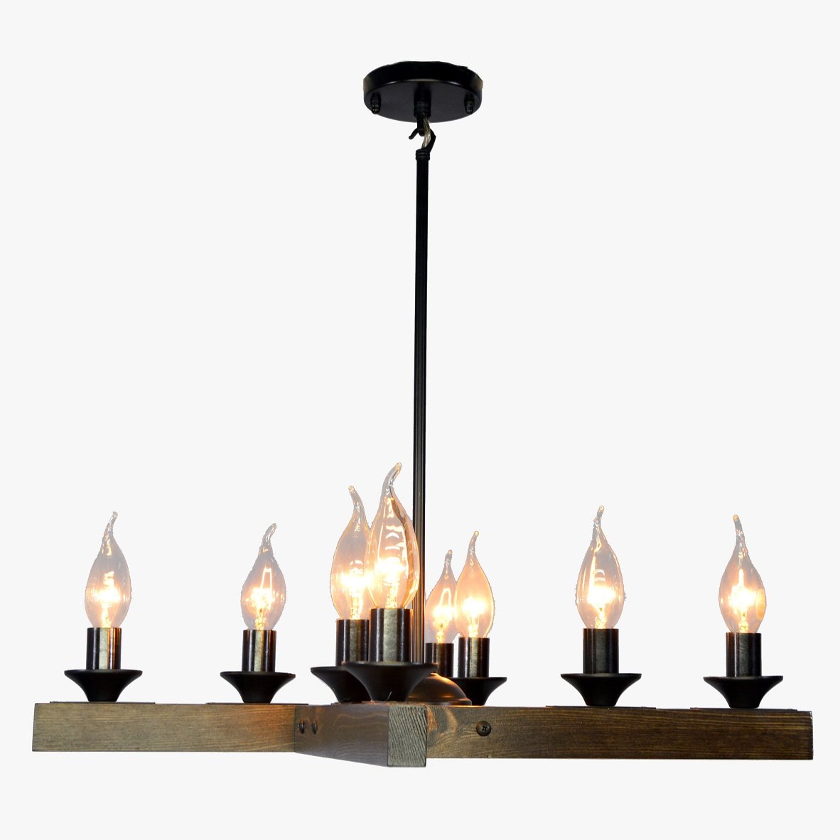 Wooden chandelier - ARM-08