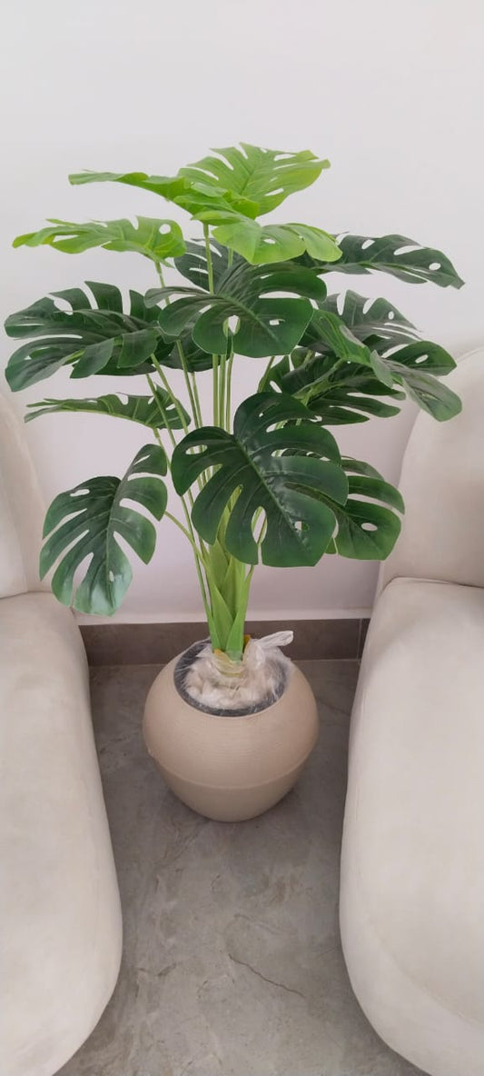 Cream tree + pot-CF-156