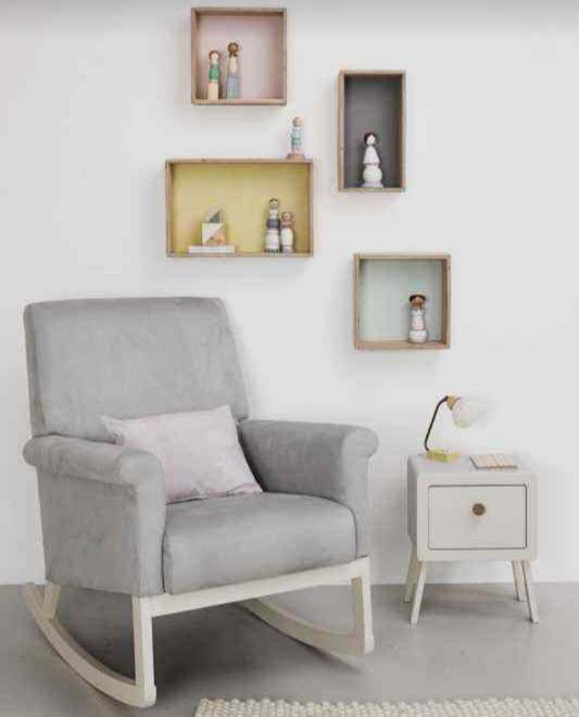 Rocking chair with arms-HQN34