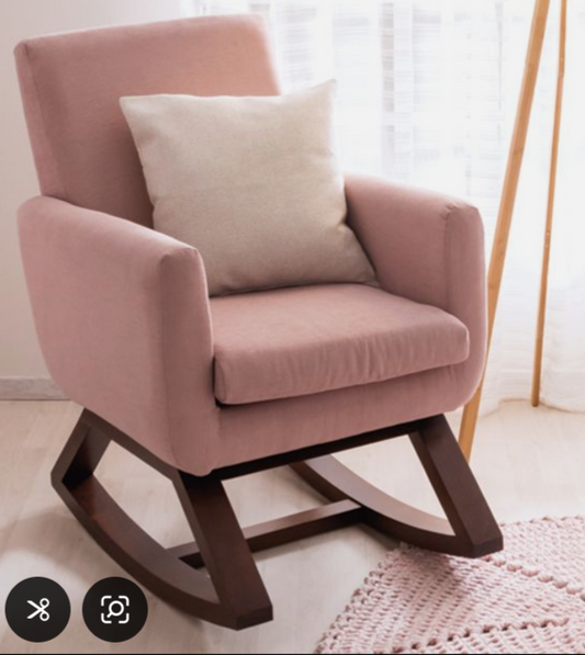 Rocking chair with arms-HQN35