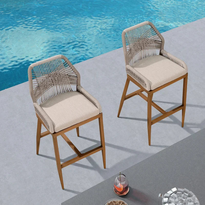 Wooden bar chair-OST-0037