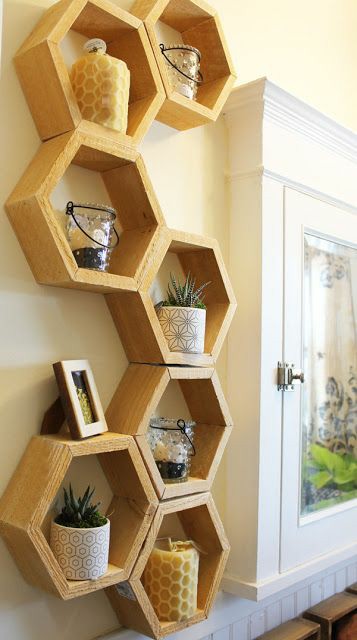 Hexagonal shelves-7 SODASY X7