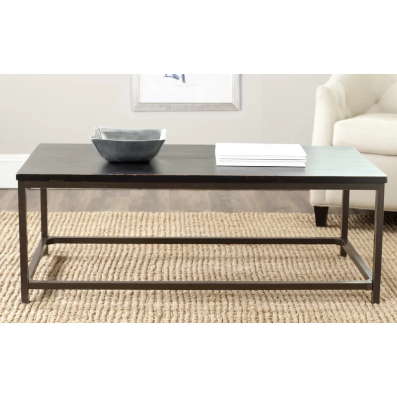 Coffee Table 4 legs Black- CT-4800