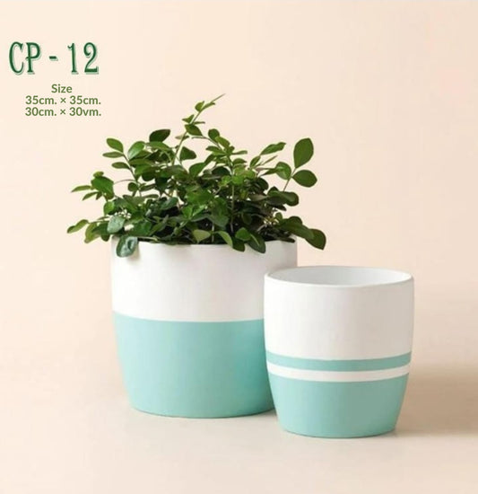 Set of pottery Plant pot (2 pieces) - CP-12