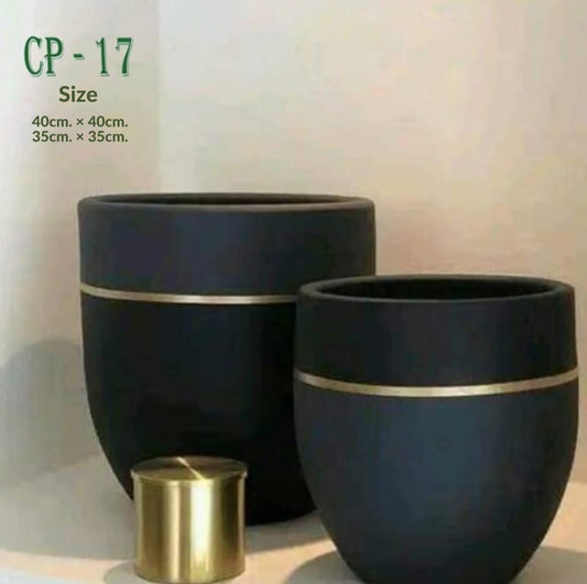 Set of pottery Plant pot (2 pieces) - CP-17