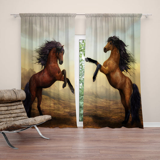 Horse curtain-AMN2128