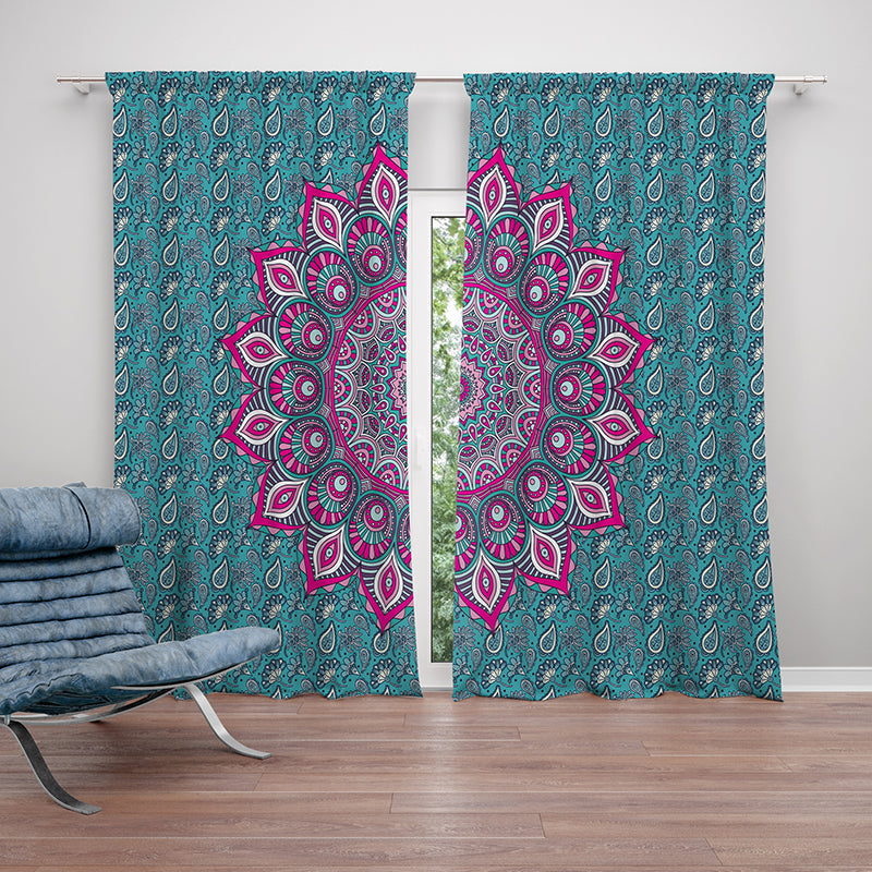 Mandila pink curtain-AMN2130