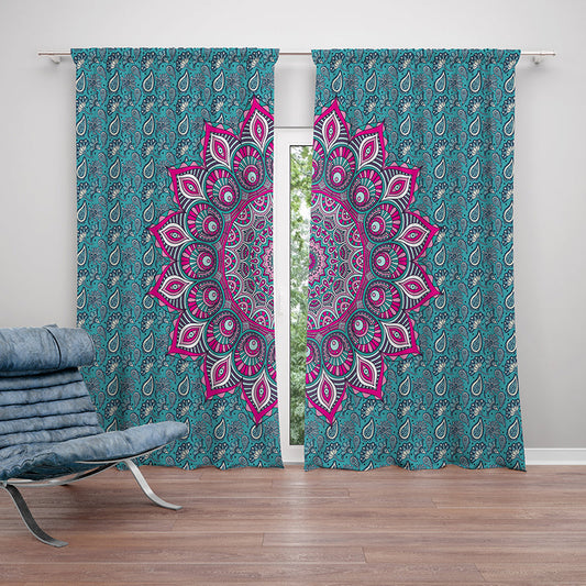 Mandila pink curtain-AMN2130