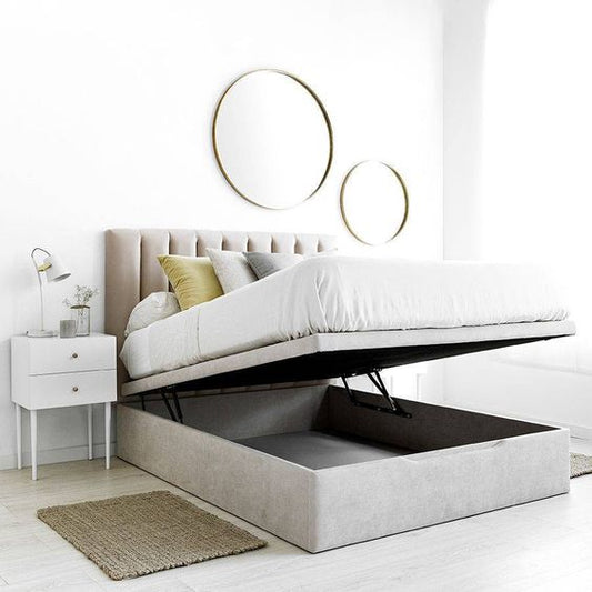 120cm bed mechanism, beige-FU86