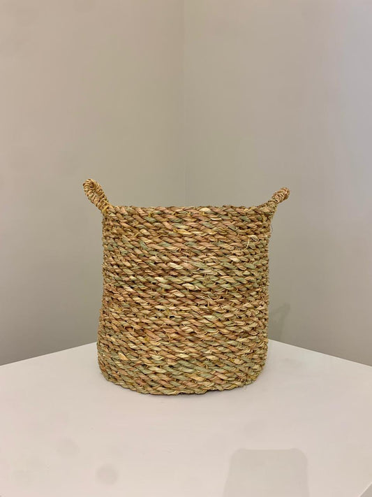 Basket pot, rope, 25 x 25 cm-HMLX66