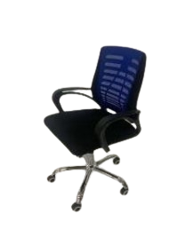 SPIDER  OFFICE CHAIR BLACK&BLUE