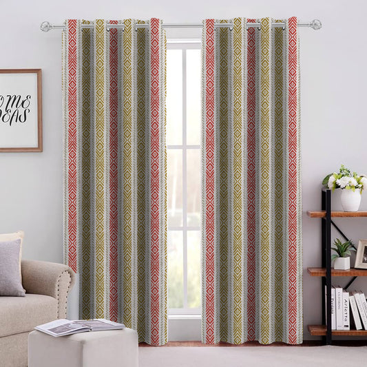 Linen Velvet Curtains-NS-LN14