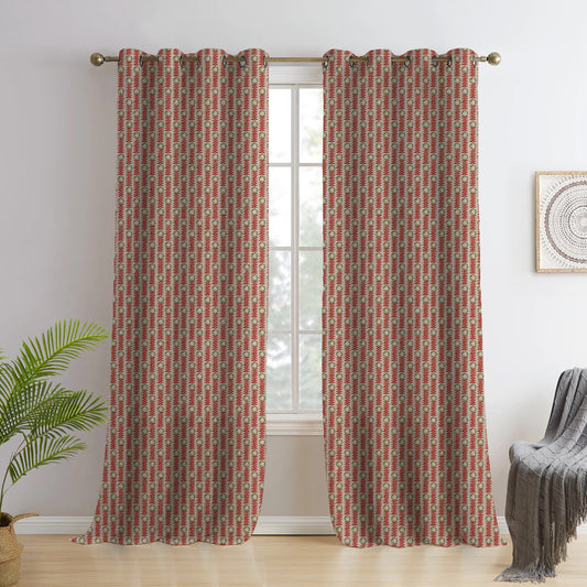 Linen Velvet Curtains-NS-LN8