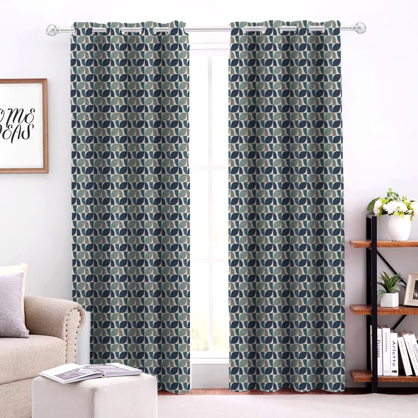 Linen Velvet Sabia Curtains-NS-SB11