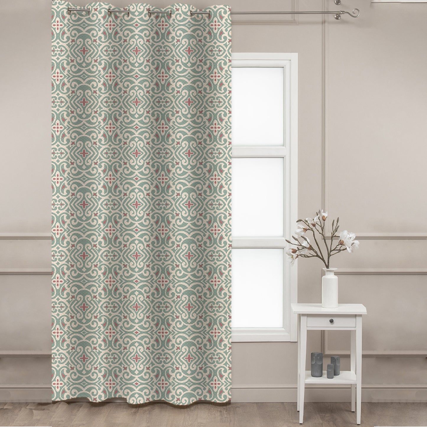 Linen Velvet Sabia Curtains-NS-SB19