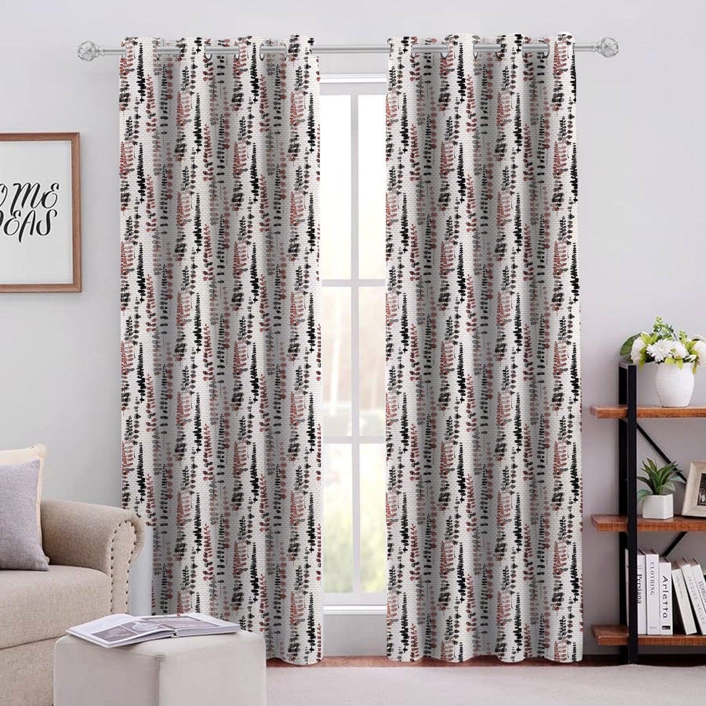 Linen Velvet Sabia Curtains-NS-SB4
