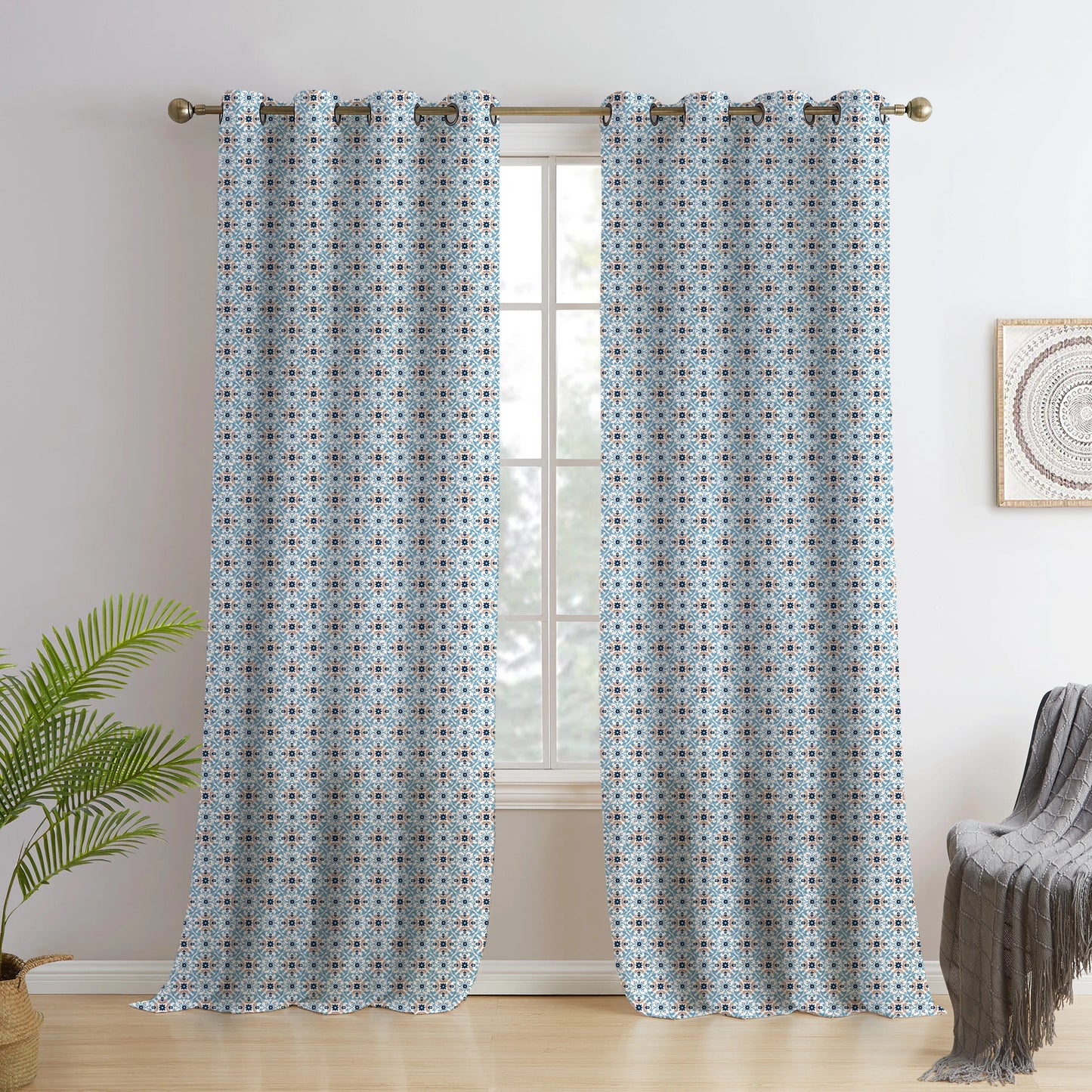 Linen Velvet Sabia Curtains-NS-SB9