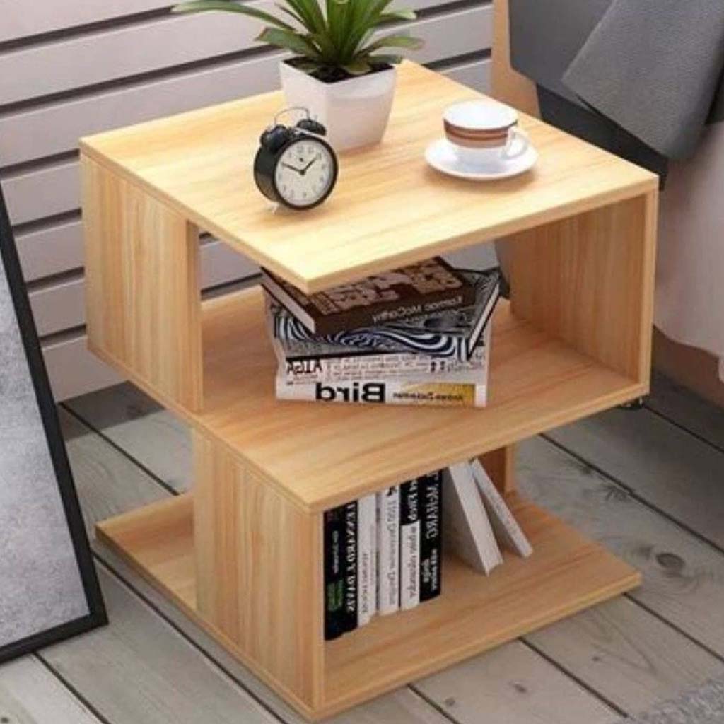 MDF wood side table - 40 x 40 x 40 x 40 cm-NT.am38