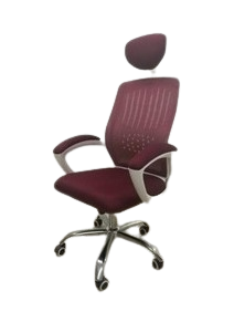 POP MANAGER OFFICE CHAIR WHITE&PINK