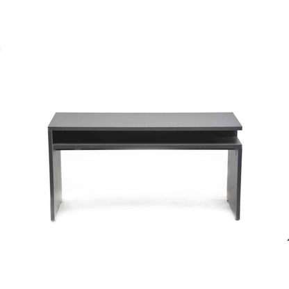 Gray guest table