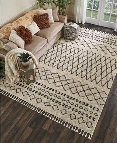 Handmade wool rug-ROF-S107