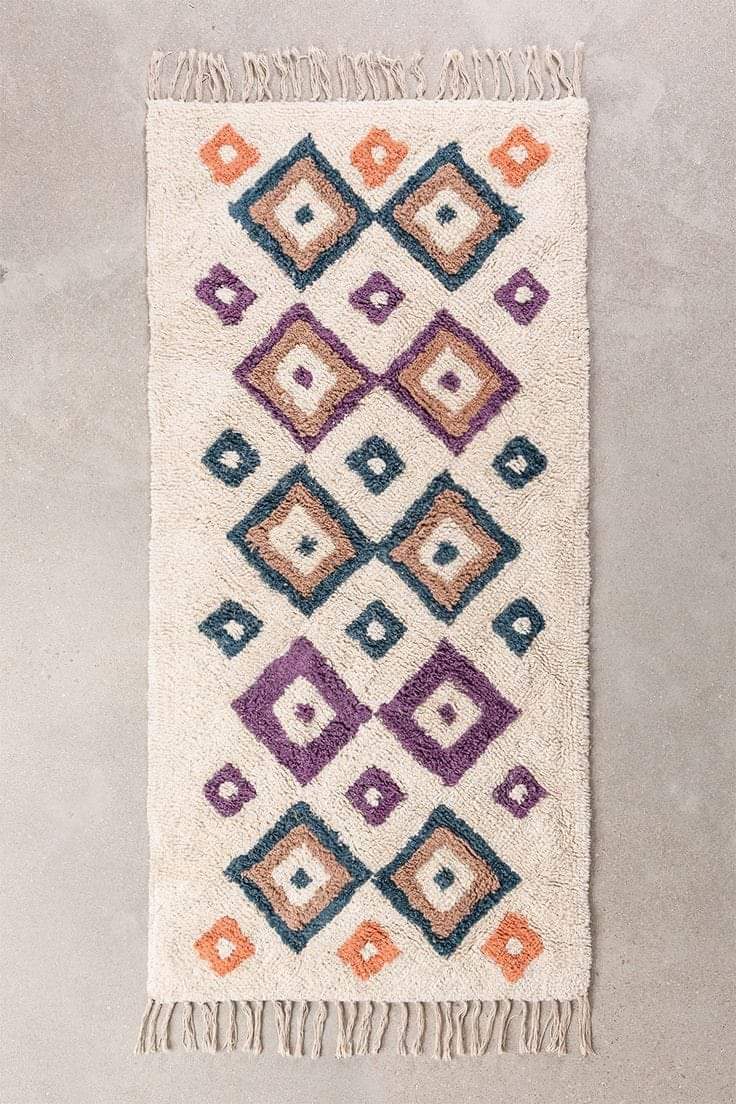 Handmade wool rug-ROF-S110