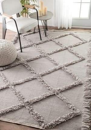 Handmade wool rug-ROF-S117