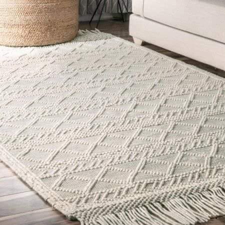 Handmade wool rug-ROF-S12