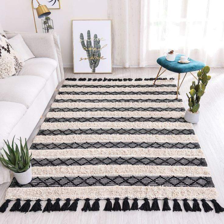 Handmade wool rug-ROF-S136