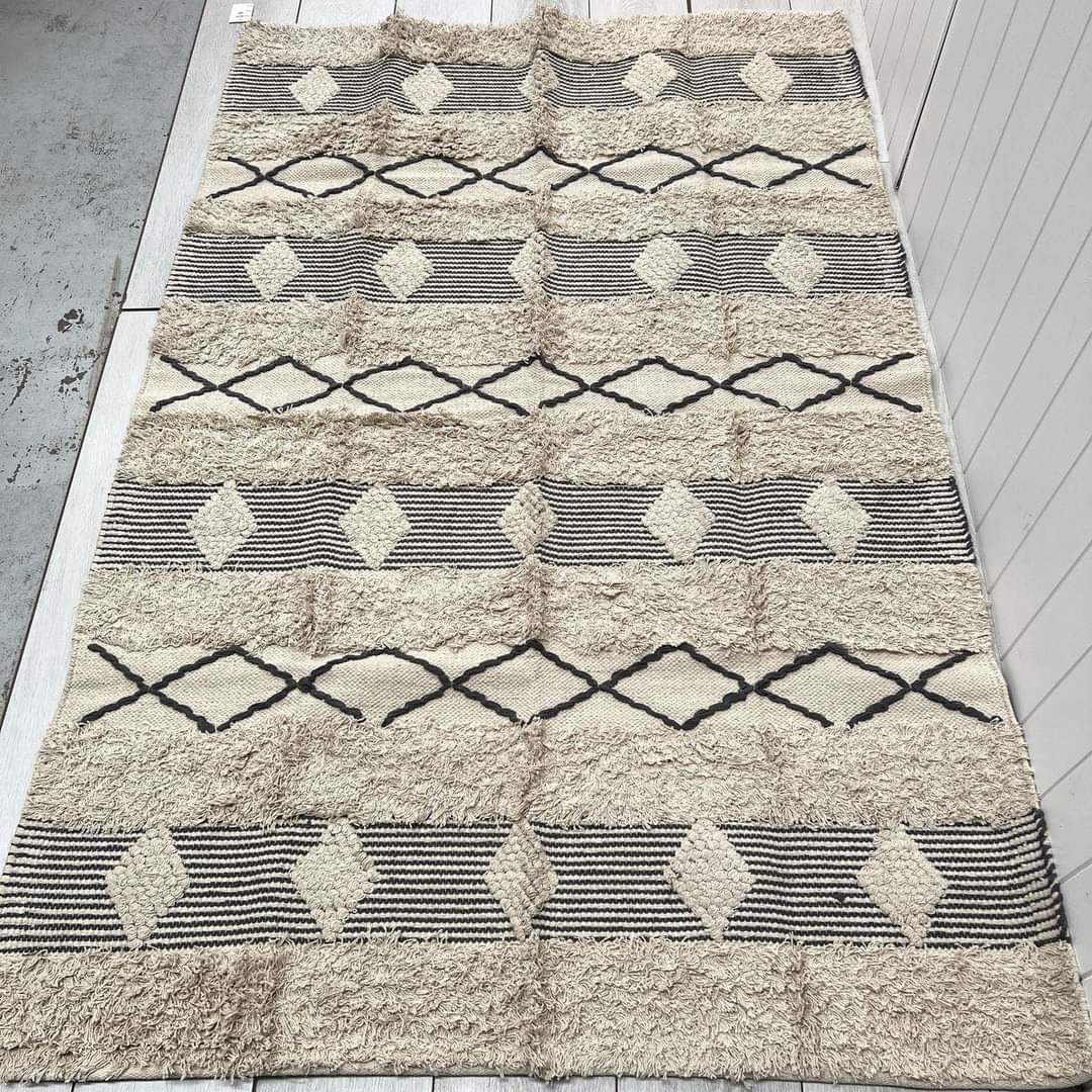 Handmade wool rug-ROF-S141