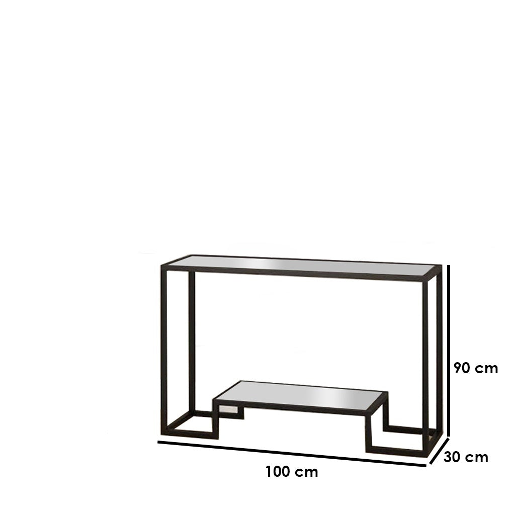 كونسول 90×30×100 سم  - أسود -DS1