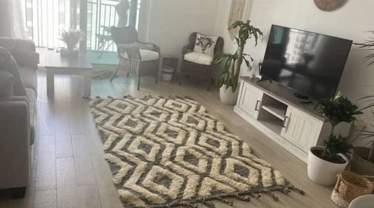 Handmade wool rug-ROF-S20