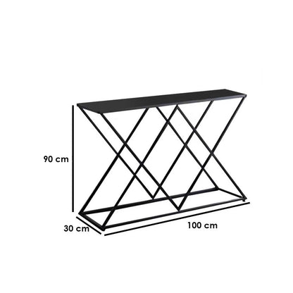 كونسول 100×30×90 سم  - أسود -DS22