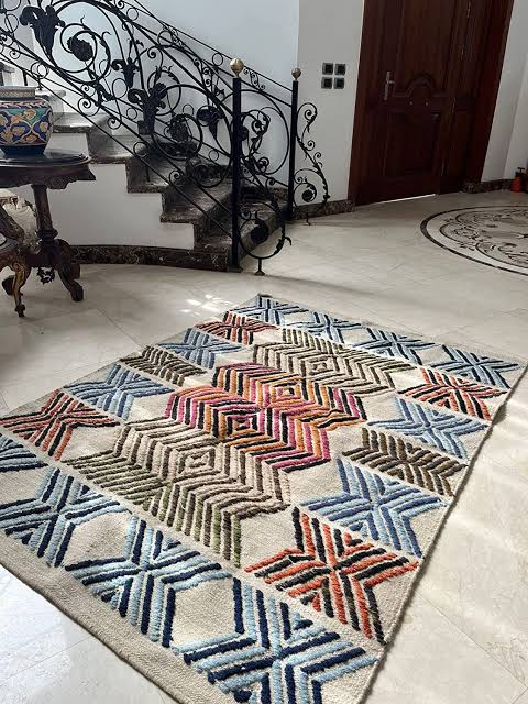 Handmade wool rug-ROF-S29