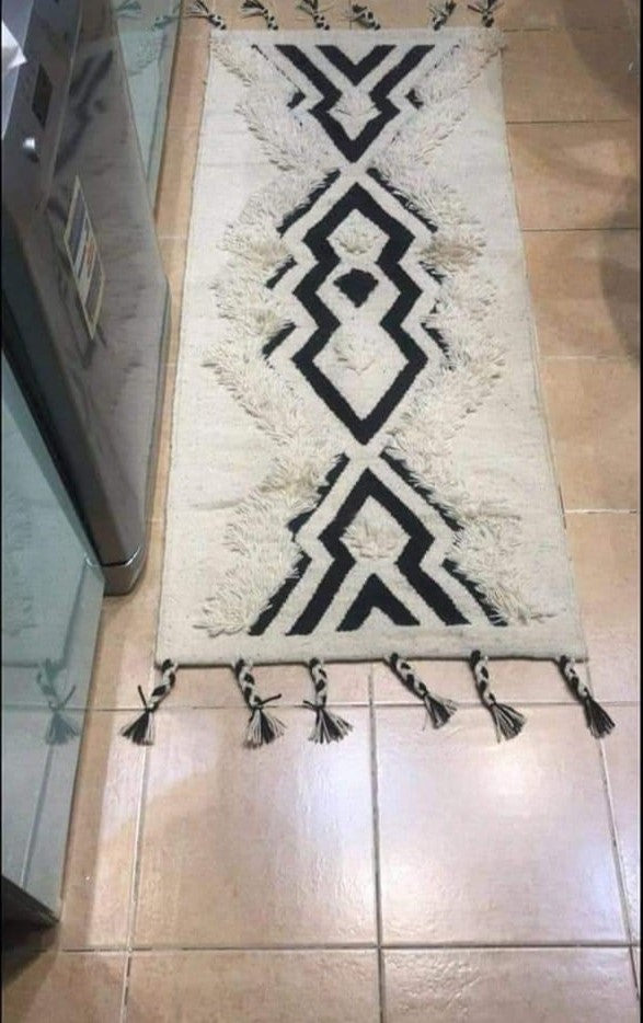 Handmade wool rug-ROF-S37