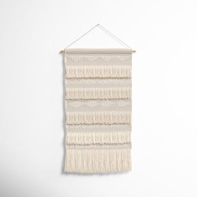 Handmade wool wall hanging-S398