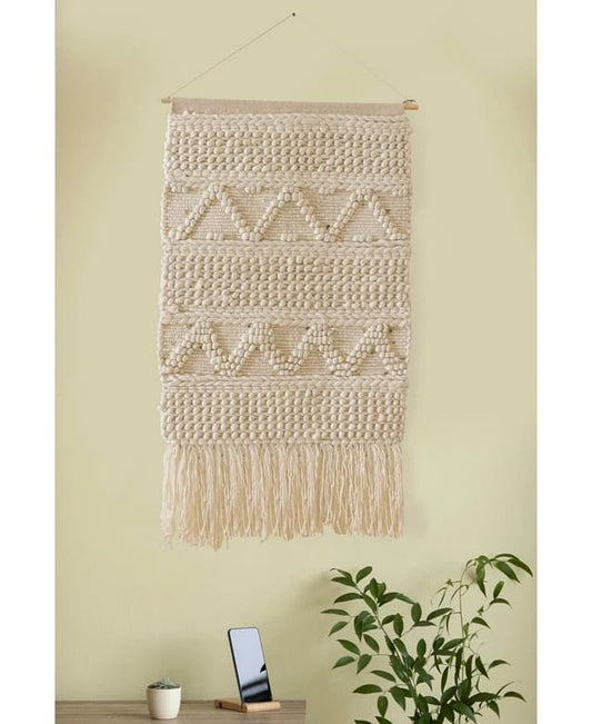 Handmade wool wall hanging-S400