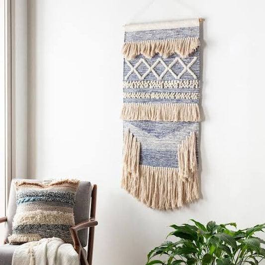 Handmade wool wall hanging-S403