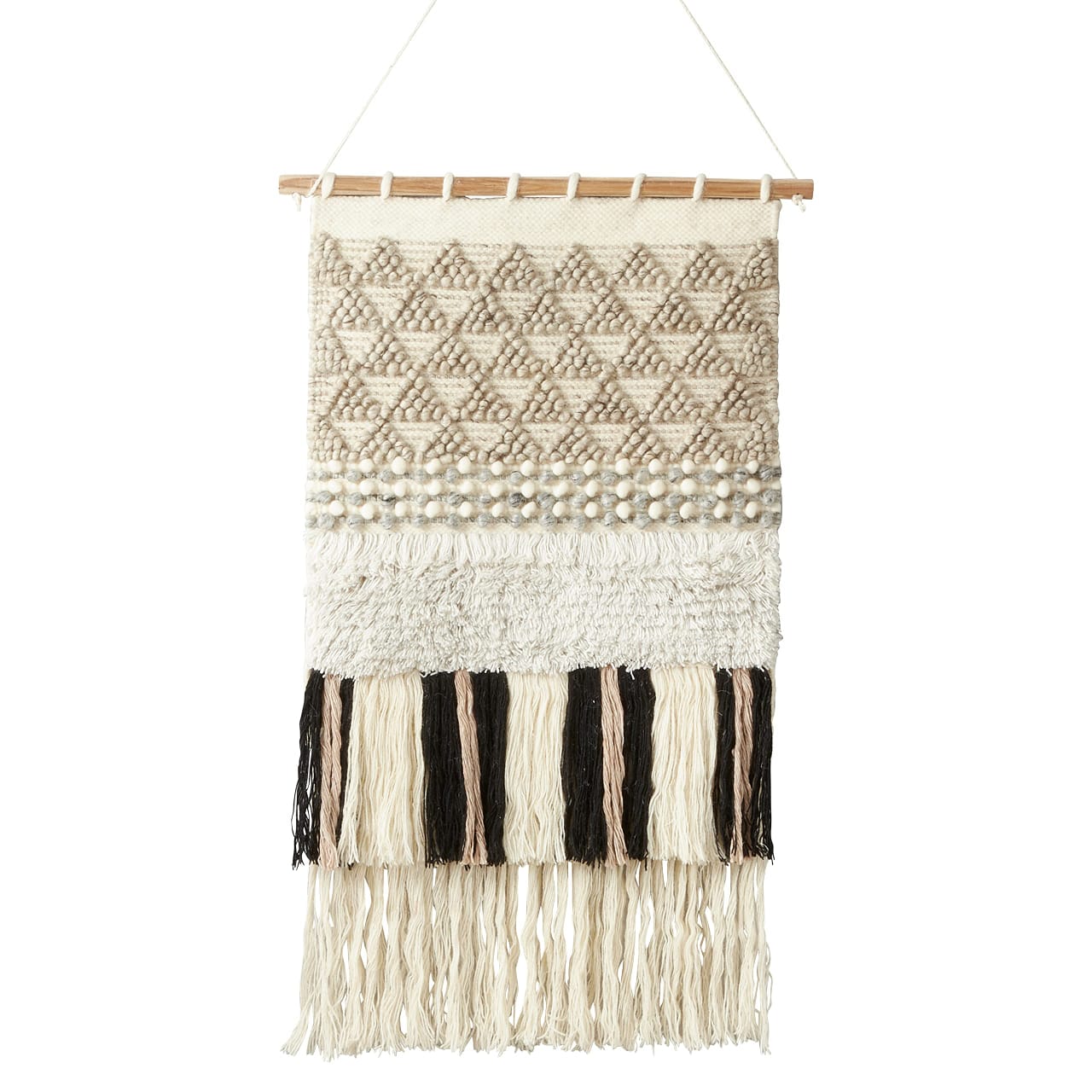 Handmade wool wall hanging-S405
