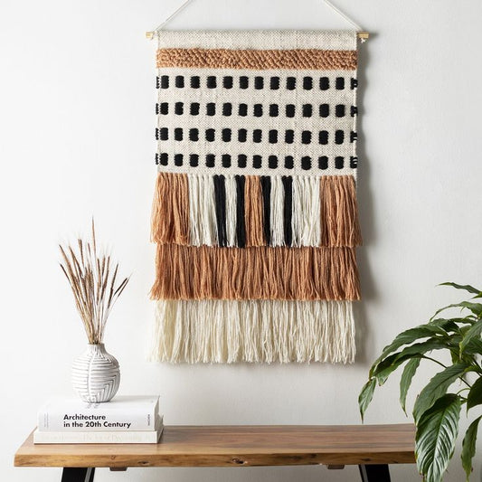 Handmade wool wall hanging-S411