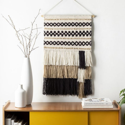 Handmade wool wall hanging-S412